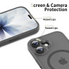 Capa MagSafe Tech-Protect Magmat THP4950 para Apple iPhone 17, cinzento giz mate