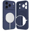 Capa Tech-Protect Silicone MagSafe para Apple iPhone 17 Pro, Deep Blue