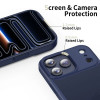 Capa Tech-Protect Magmat para Apple iPhone 17 Pro, Deep Blue mate