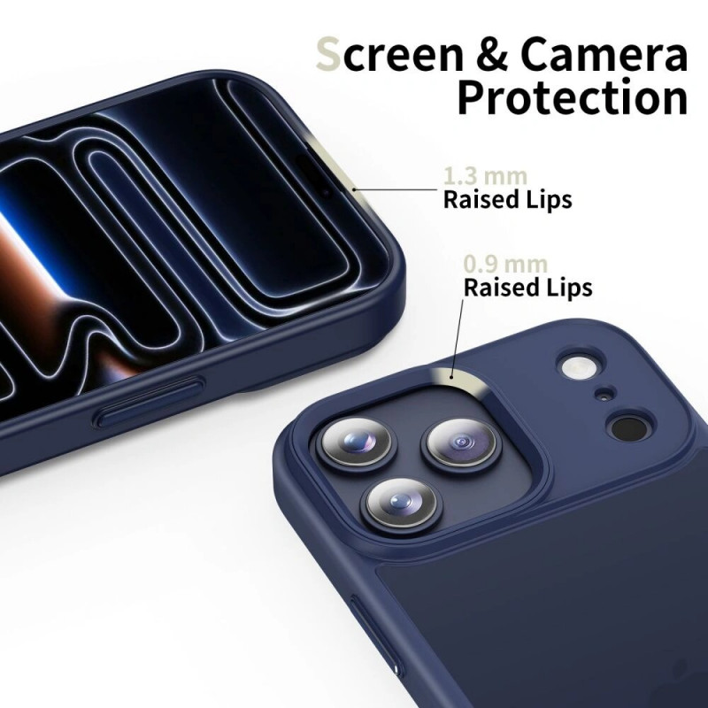 Capa Tech-Protect Magmat para Apple iPhone 17 Pro, Deep Blue mate