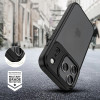Capa Tech-Protect Magmat para Apple iPhone 17 Pro Max, preto mate