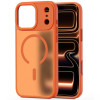 Capa MagSafe Tech-Protect Magmat para Apple iPhone 17 Pro, Laranja cósmico mate