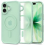 Capa MagSafe Tech-Protect MagMat para Apple iPhone 17, verde-salva mate