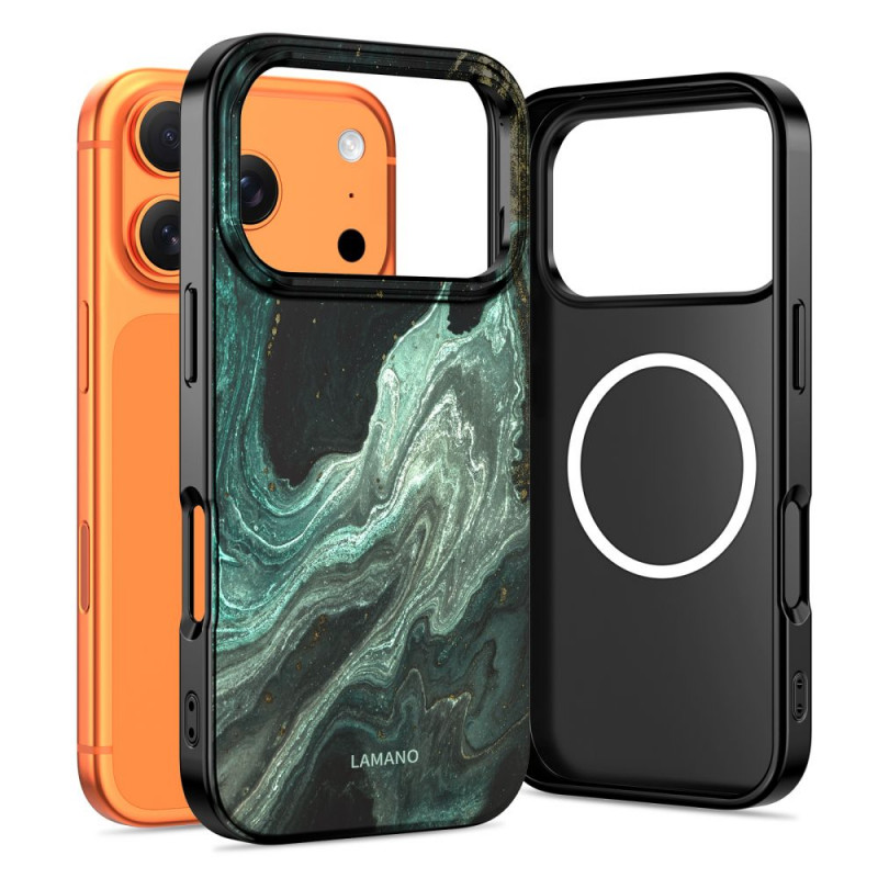 Capa Lamano MagSafe Tech-Protect para Apple iPhone 17 Pro Max, Verde Aura