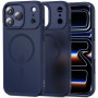Capa Tech-Protect Magmat MagSafe para Apple iPhone 17 Pro, Matte Deep Blue