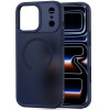 Capa Tech-Protect Magmat MagSafe para Apple iPhone 17 Pro, Matte Deep Blue