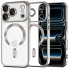 Capa MagFlex MagSafe Tech-Protect para Apple iPhone 17 Pro, prateado brilhante