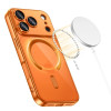 Capa MagFlex MagSafe Tech-Protect para Apple iPhone 17 Pro, Shiny Cosmic Orange