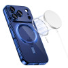 Capa MagFlex MagSafe Tech-Protect para Apple iPhone 17 Pro Max, Shiny Deep Blue