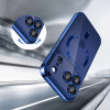 Capa MagFlex MagSafe Tech-Protect para Apple iPhone 17 Pro Max, Shiny Deep Blue