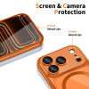 Capa MagFlex MagSafe Tech-Protect para Apple iPhone 17 Pro Max, Cosmic Orange brilhante