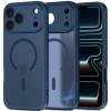 Capa MagSafe Tech-Protect BasicMag para Apple iPhone 17 Pro Max, Matte Deep Blue