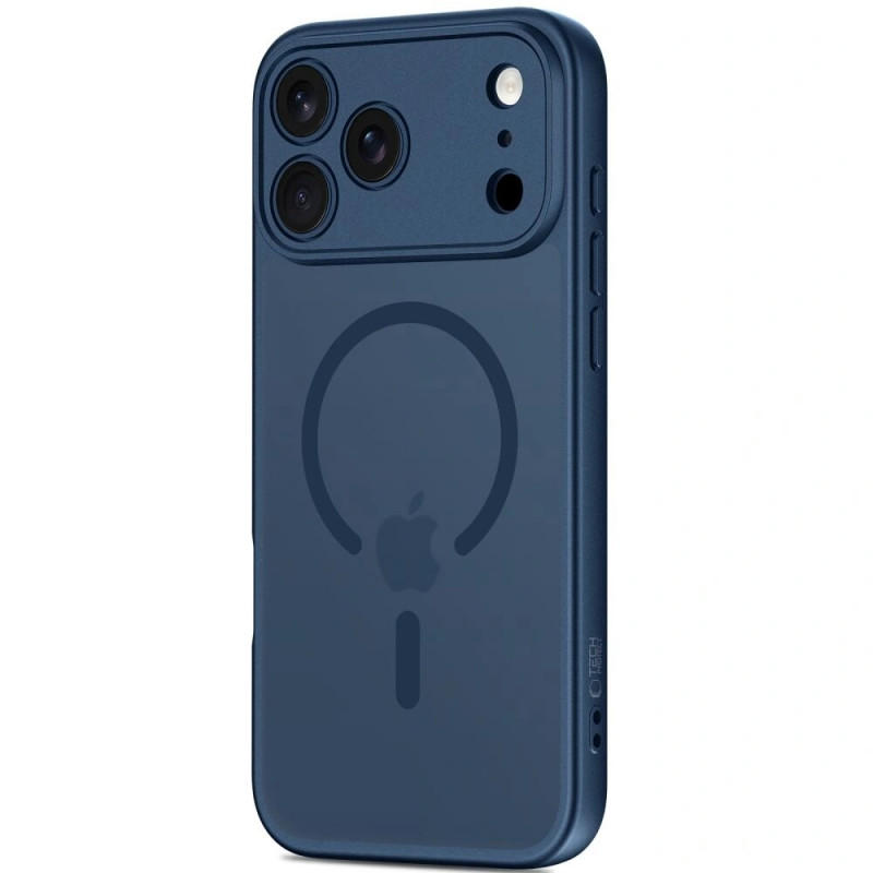Capa BasicMag MagSafe Tech-Protect para Apple iPhone 17 Pro, Matte Deep Blue
