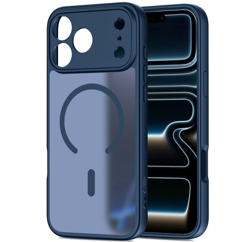 Capa BasicMag MagSafe Tech-Protect para Apple iPhone 17 Pro, Matte Deep Blue