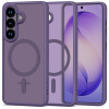 Capa MagSafe Tech-Protect Magmat para Samsung Galaxy S26, violeta cobalto mate