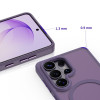 Capa MagSafe Tech-Protect Magmat para Samsung Galaxy S26 Ultra, violeta cobalto mate