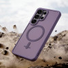 Capa MagSafe Tech-Protect Magmat para Samsung Galaxy S26 Ultra, violeta cobalto mate