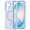 Capa MagSafe Tech-Protect Magmat para Samsung Galaxy S26, Azul-céu mate