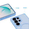 Capa MagSafe Tech-Protect Magmat para Samsung Galaxy S26 Ultra, azul-céu mate