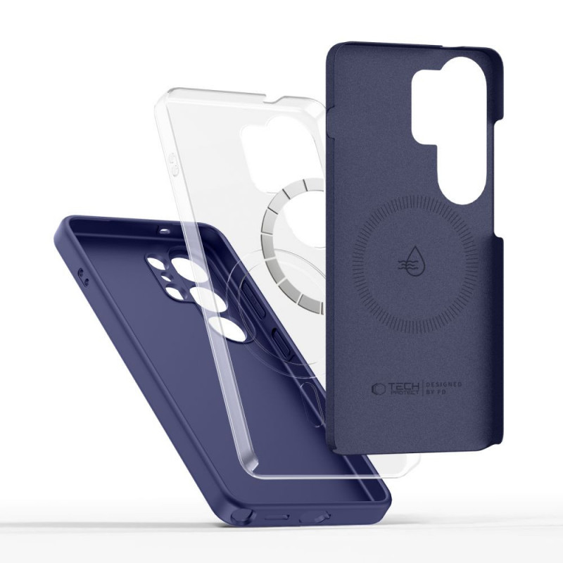 Capa Tech-Protect Silicone MagSafe para Samsung Galaxy S26 Ultra, Cobalt Violet