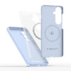 Capa de silicone MagSafe Tech-Protect para Samsung Galaxy S26, azul-céu