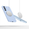 Capa de silicone MagSafe Tech-Protect para Samsung Galaxy S26, azul-céu