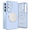 Capa de silicone MagSafe Tech-Protect para Samsung Galaxy S26 Ultra, azul-céu