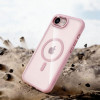 Capa MagSafe Magmat Tech-Protect para Apple iPhone 16e / 17e, rosa suave/transparente