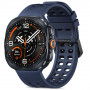 Pulseira de silicone Air Tech-Protect para Samsung Galaxy Watch Ultra 1 / 2 (2024-2026) 47 mm, azul-marinho