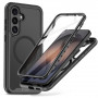 Capa Tech-Protect Defense MagSafe para Samsung Galaxy S26 FE preto mate