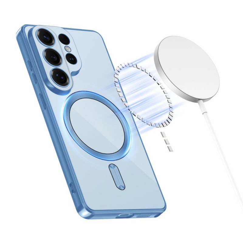 Capa MagSafe Tech-Protect Magflex para Samsung Galaxy S26 Ultra, azul-céu