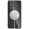 Capa MagFlex MagSafe Tech-Protect para Samsung Galaxy S26 FE preto brilhante