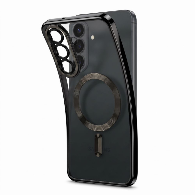 Capa MagFlex MagSafe Tech-Protect para Samsung Galaxy S26 FE preto brilhante
