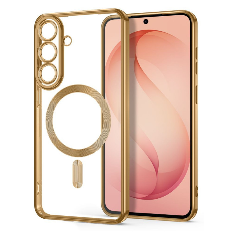 Capa MagFlex MagSafe Tech-Protect para Samsung Galaxy S26 FE dourado brilhante