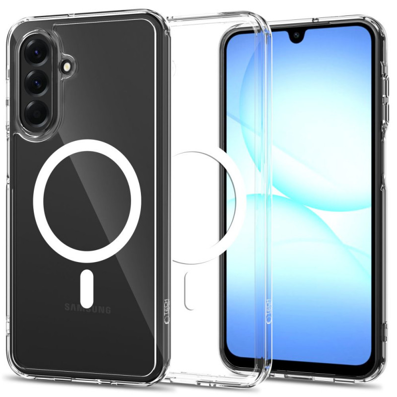 Capa Tech-Protect FlexAir Hybrid MagSafe para Samsung Galaxy A17 / A18 4G / 5G transparente