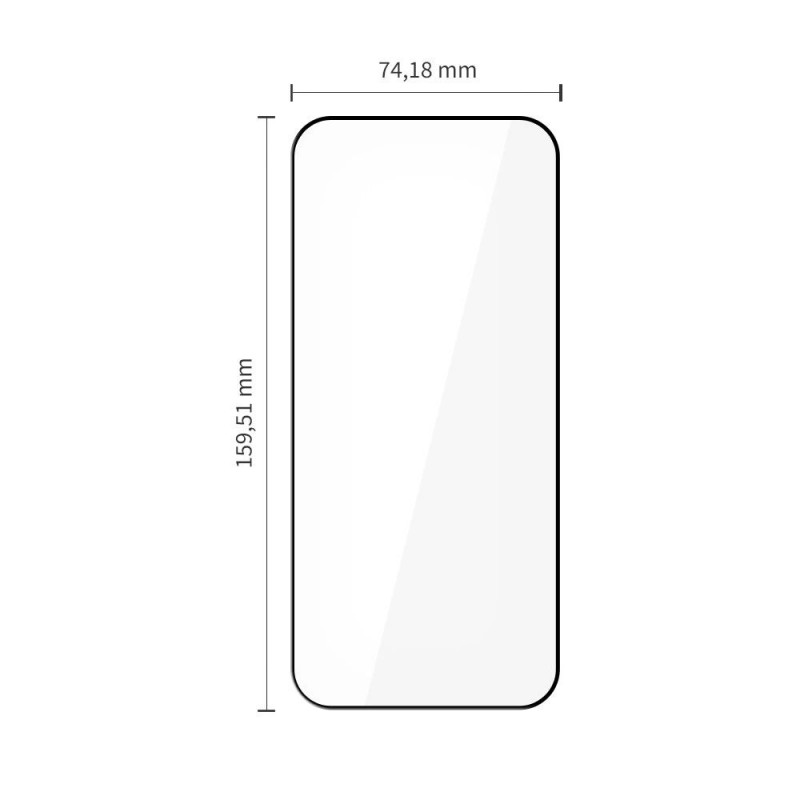 Tech-Protect Glass Fit+ Vidro Temperado Xiaomi Poco F8 Ultra THP5047, Preto (2 un.)