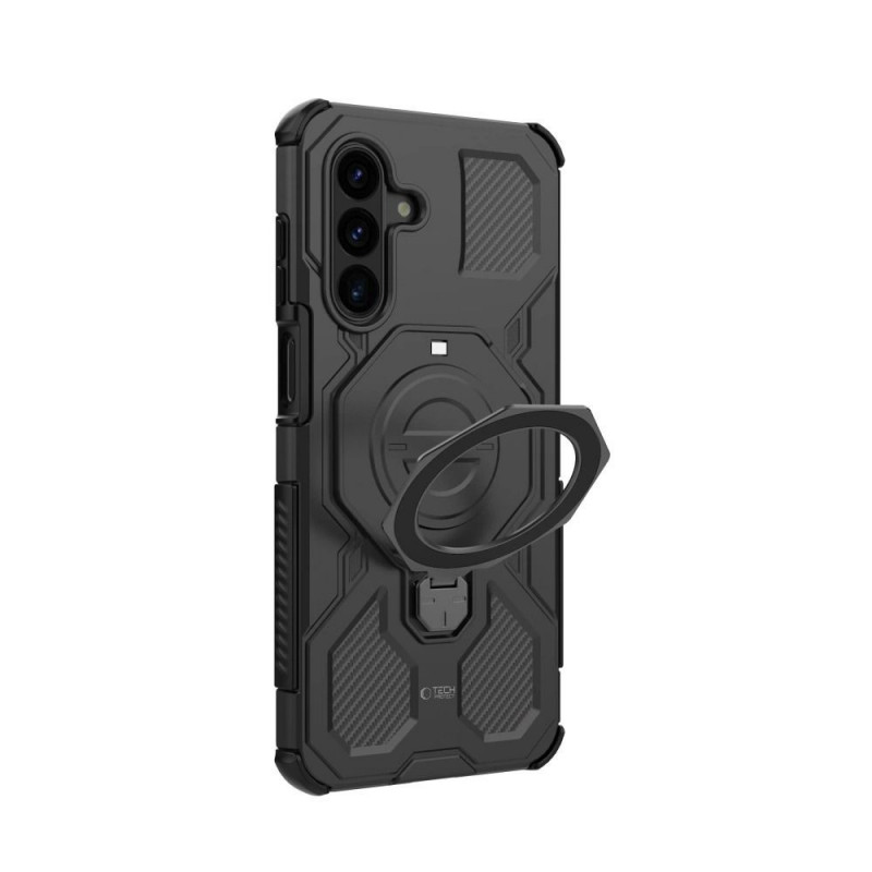Capa Tech-Protect TacticStand MagSafe para Samsung Galaxy A17 / A18 4G / 5G preta mate
