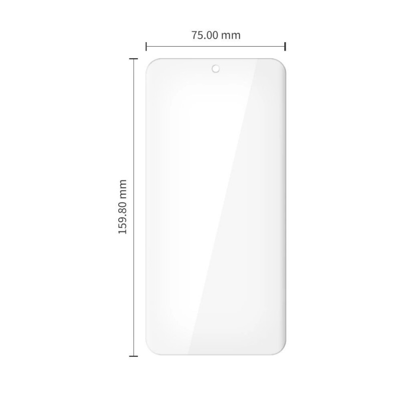 Película de vidro temperado Tech-Protect Glass UV+ para Xiaomi Redmi Note 15 Pro+ 5G / POCO M8 Pro, transparente (2 un.)