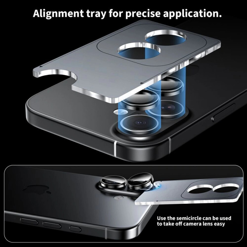 Tech Protect Proteção de câmara Tech-Protect Camring Fit+ THP5094 para Xiaomi Redmi Note 15 Pro 5G / 15 Pro+ 5G / POCO M8 Pro, preta