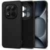 Capa de silicone Tech-Protect Icon para Xiaomi Redmi Note 15 Pro 5G, preta