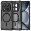 Capa Tech-Protect Rugged Shield MagSafe para Xiaomi Poco M8 Pro / Redmi Note 15 Pro+ 5G, preto mate