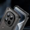 Capa Tech-Protect Rugged Shield MagSafe para Xiaomi Poco M8 Pro / Redmi Note 15 Pro+ 5G, preto mate