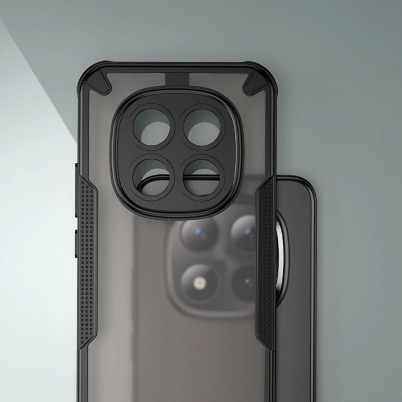 Capa Rugged Shield Tech-Protect para Xiaomi Poco M8 Pro / Redmi Note 15 Pro+ 5G, preto mate