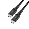 Cabo USB-C para USB-C Tech-Protect Ultraboost UB11T PD 240W, 200 cm, preto
