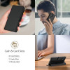 Capa carteira Tech-Protect para Xiaomi Redmi Note 15 Pro 5G, preto mate
