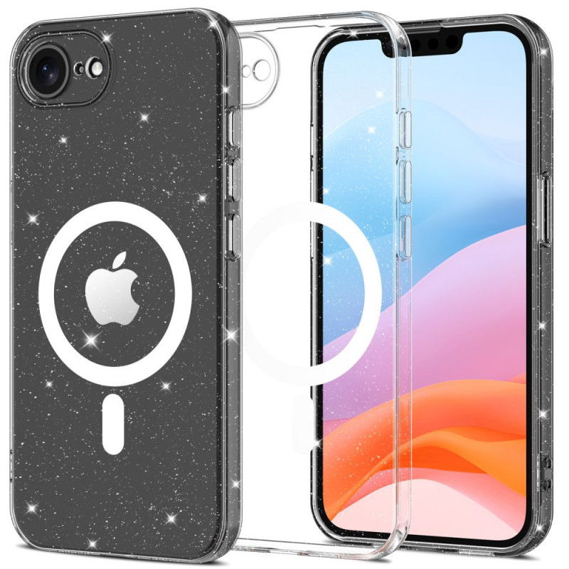 Capa FlexAir MagSafe Tech-Protect para Apple iPhone 17e / 16e, Glitter