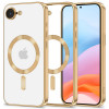 Capa MagFlex MagSafe Tech-Protect THP3927 para Apple iPhone 17e / 16e, dourado brilhante