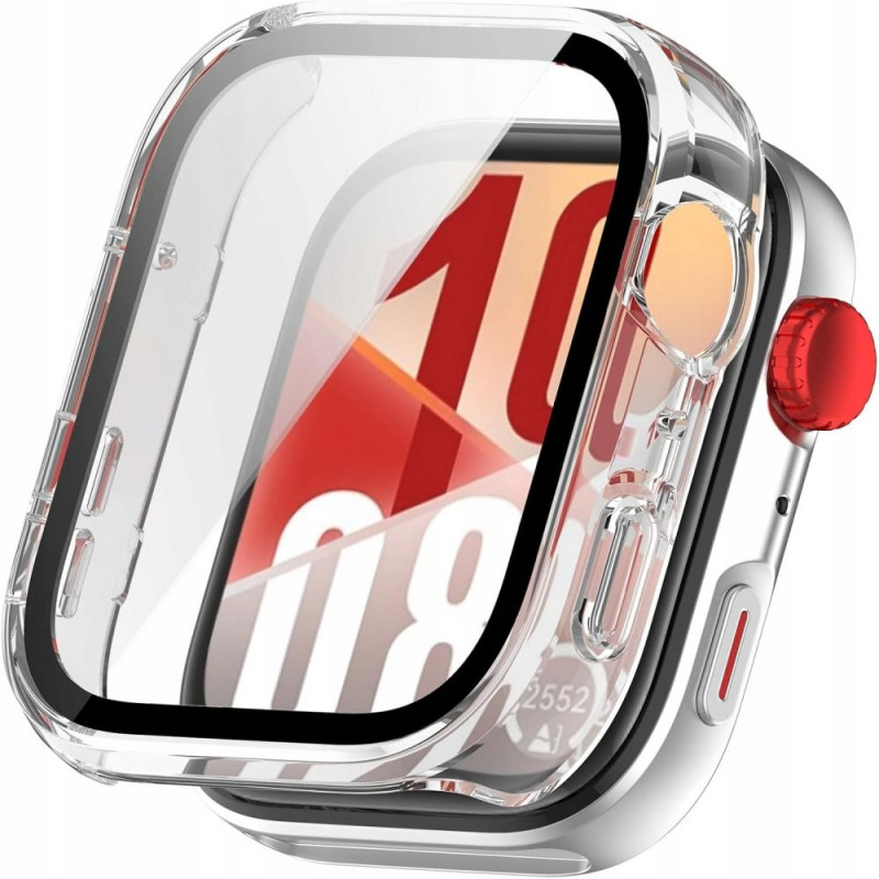Capa Defense Tech-Protect para Huawei Watch Fit 4, transparente