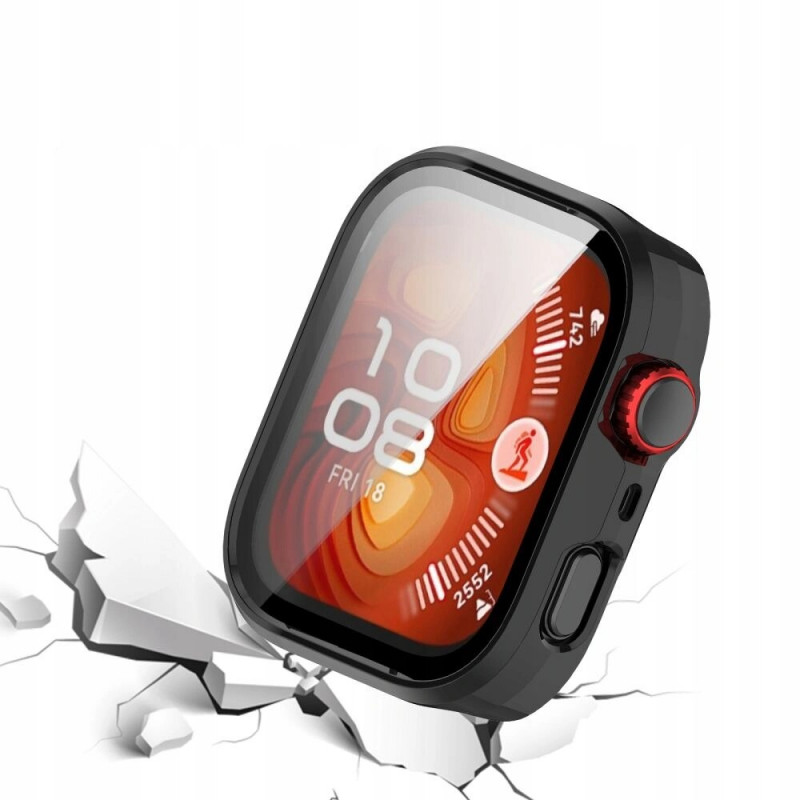 Capa Defense Tech-Protect para Huawei Watch Fit 4, transparente