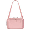 Mochila de cabine para portátil Tech-Protect Defender S50 Ryanair & Wizzair, 20 L, 40x20x25 cm, rosa empoeirado